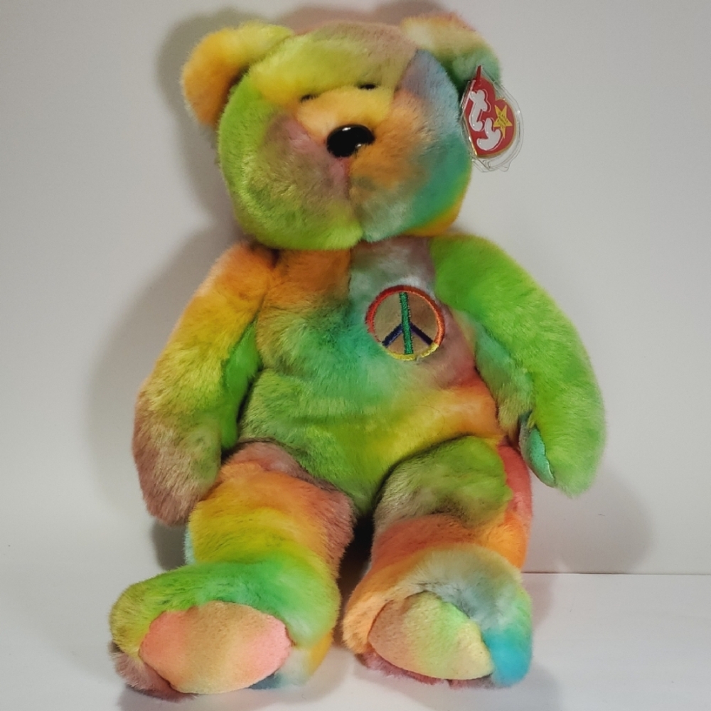 Vintage Ty Beanie Buddy, "Peace"